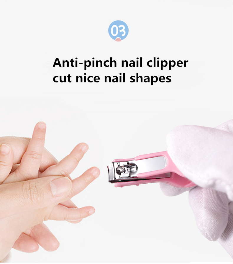7.anti-pinch nail clipper