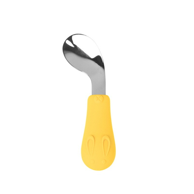 Silicone Handle Stainless Steel Spoon And Fork