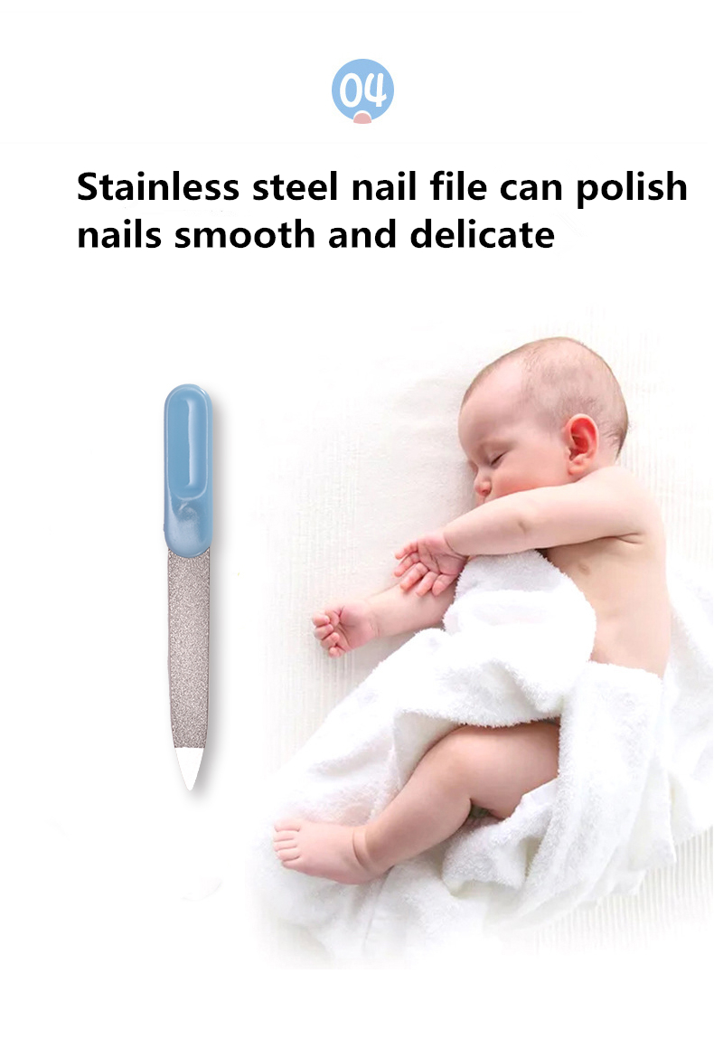 7.stainless steel nail file