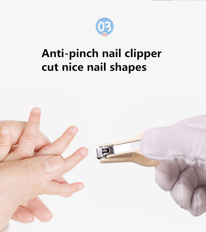 7.anti-pinch nail clipper