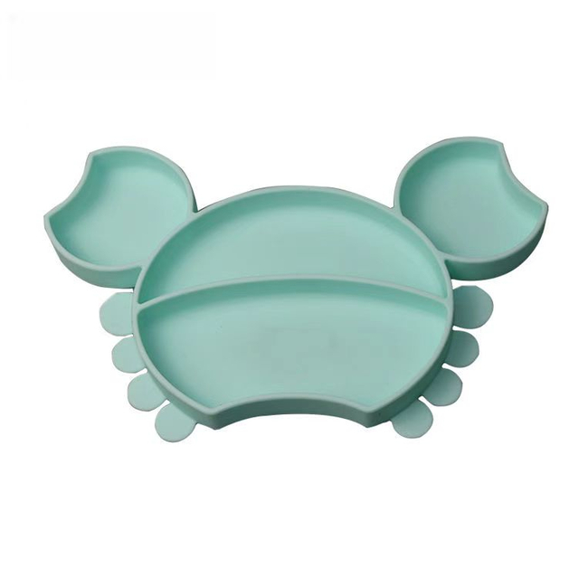 Silicone Divided Suction Baby Plate Bpa Free