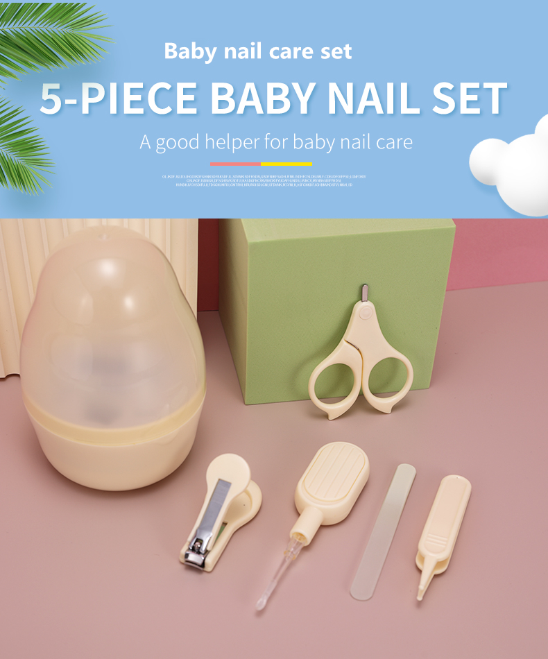 1.baby nail care set 5 pcs