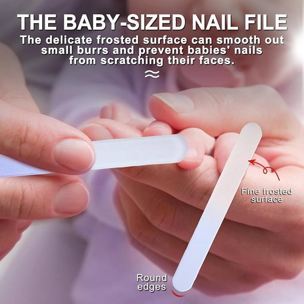 Round Edges Baby Nail Files