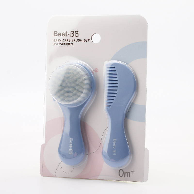 customized baby comb and brush set