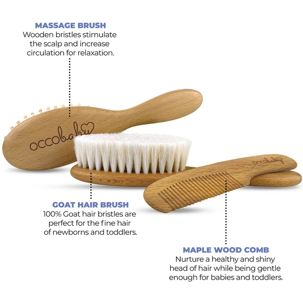 Baby Brush Set for Cradle Cap