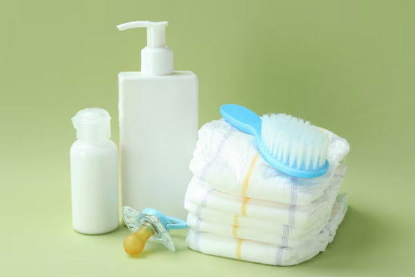 Different baby hygiene accessories