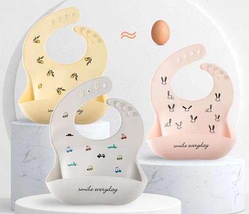 Waterproof Silicone Baby Bib Manufacturer