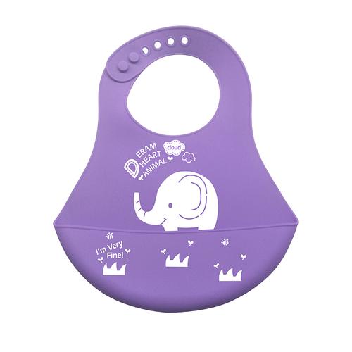 Custom Logo Silicone Baby Bibs