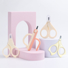 Stainless Steel Round Head Baby Nail Scissors Eco-friendly ABS 